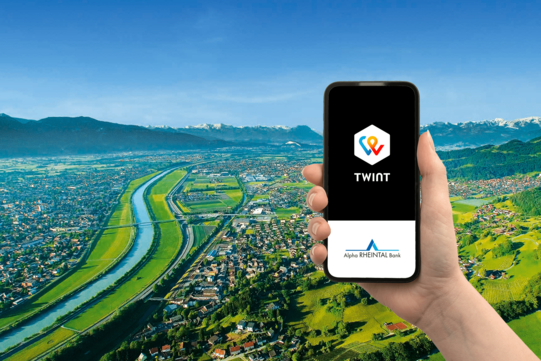 Alpha RHEINTAL Bank TWINT App
