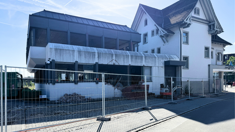 20.05.2026: Abriss Bankgebäude